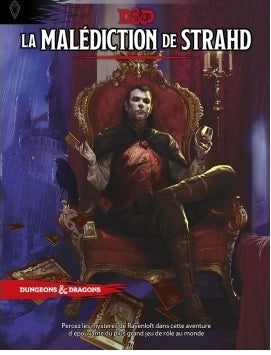 DND FRENCH RPG CURSE OF STRAHD HC FRENCH EDITION