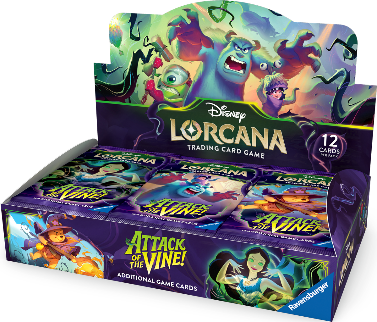DISNEY LORCANA SET 13 ATTACK OF THE VINE! BOOSTER BOX