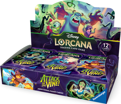 DISNEY LORCANA SET 13 ATTACK OF THE VINE! BOOSTER BOX