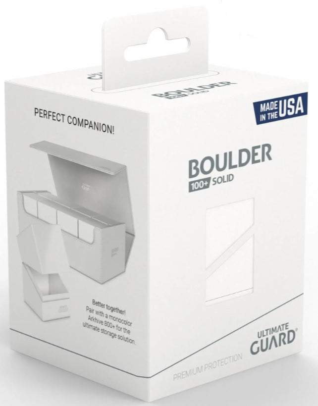 UG Solid Boulder Deck Case - 100+ - White