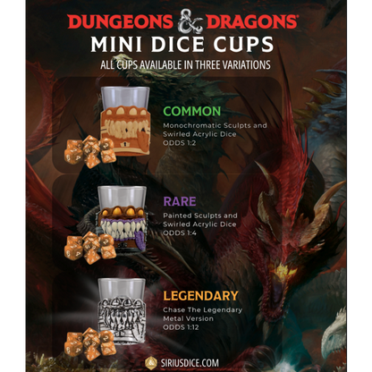 Dungeons & Dragons Mini Dice Cup Mystery Box