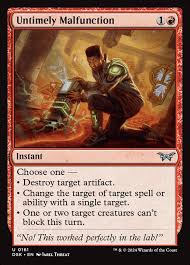 Untimely Malfunction [Duskmourn: House of Horror]