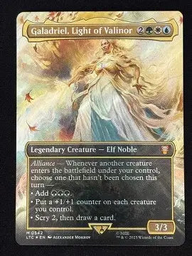Galadriel, Light of Valinor (Borderless) [The Lord of the Rings: Tales of Middle-Earth Commander]