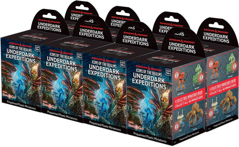 D&D Icons of the Realms: Underdark Expeditions: Set 36 8ct Booster Brick