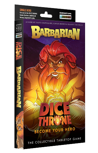 Dice Throne Hero Pack Barbarian - boîte officielle (anglais)