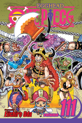 Couverture VIZ Media One Piece 111 (anglais)