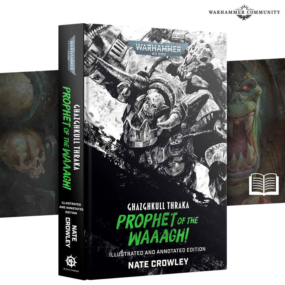 Visuel officiel Warhammer – Ghazghkull Illustrated